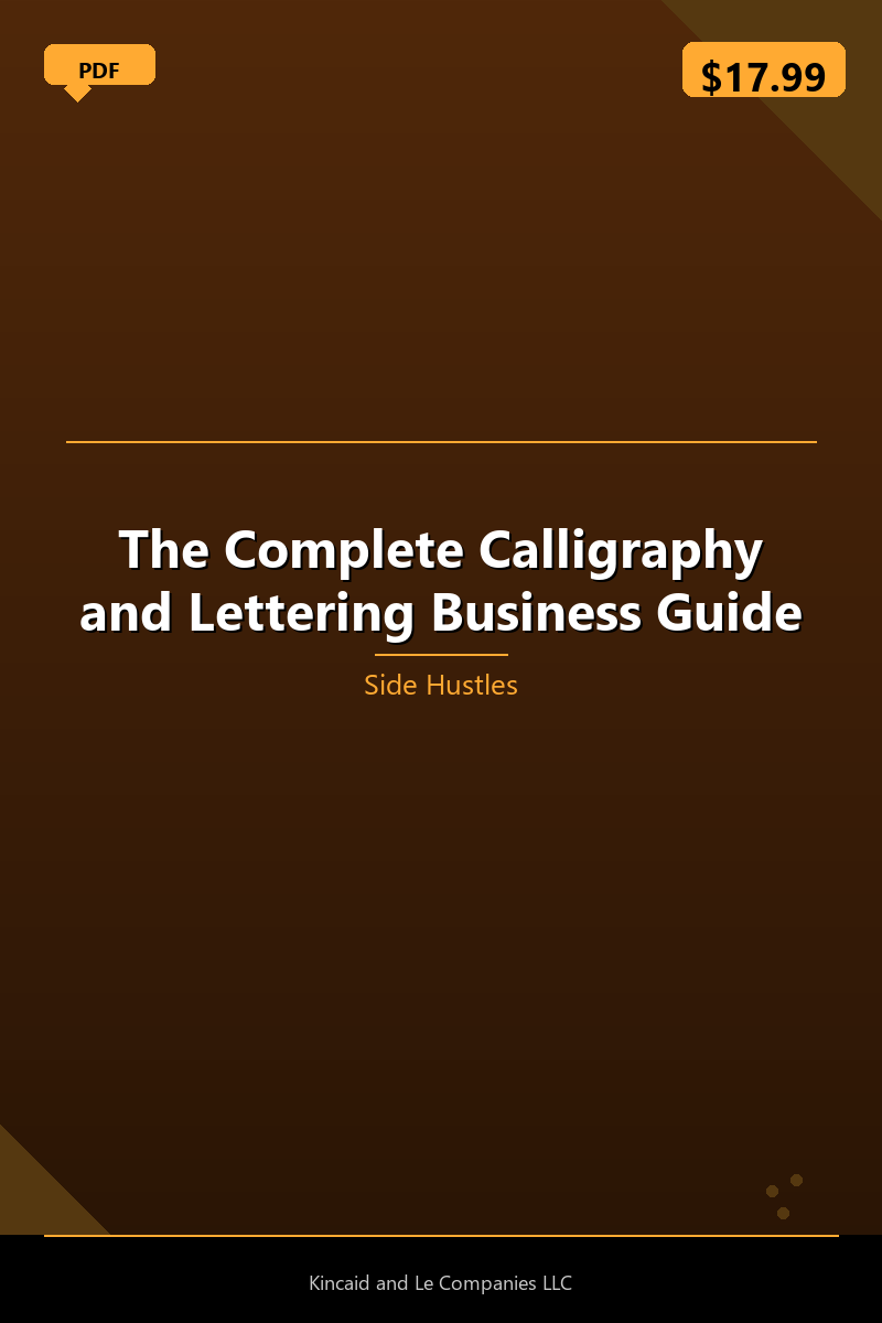 The Complete Calligraphy and Lettering Business Guide