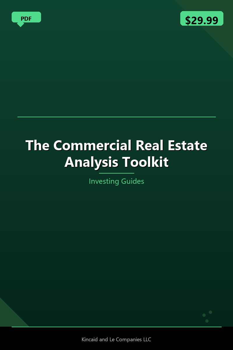 The Commercial Real Estate Analysis Toolkit