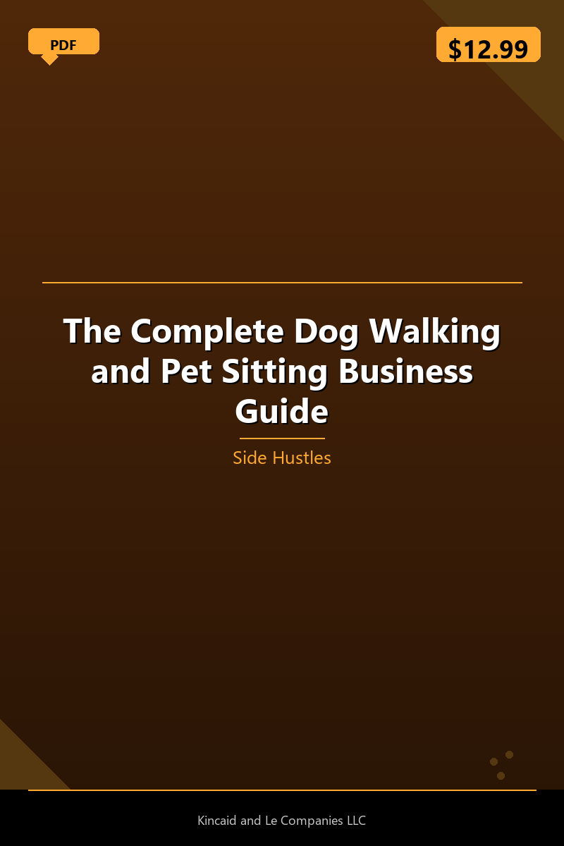 The Complete Dog Walking and Pet Sitting Business Guide