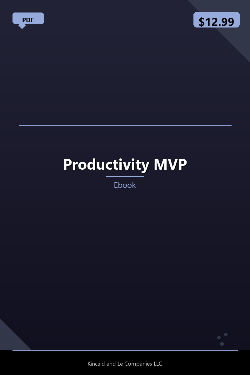 Productivity MVP