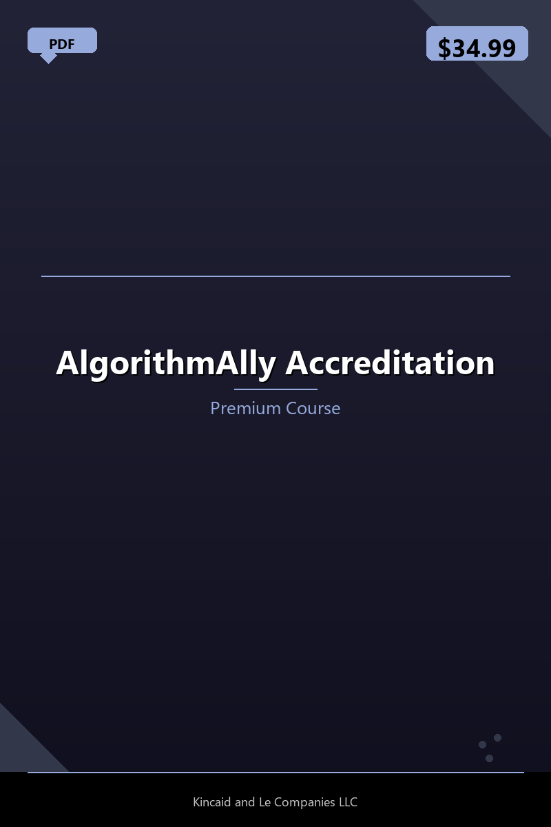 AlgorithmAlly Accreditation