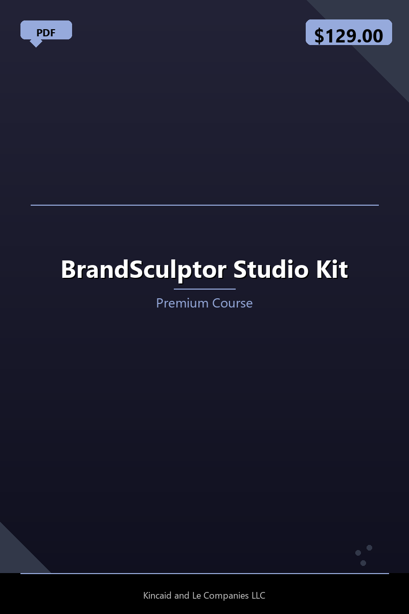 BrandSculptor Studio Kit