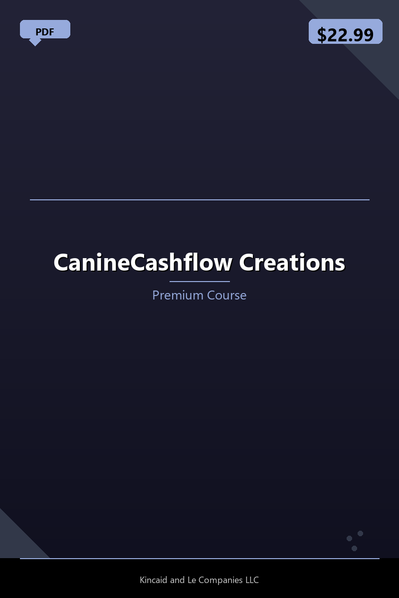 CanineCashflow Creations