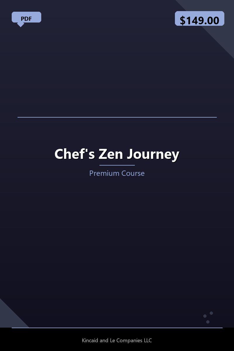Chef's Zen Journey