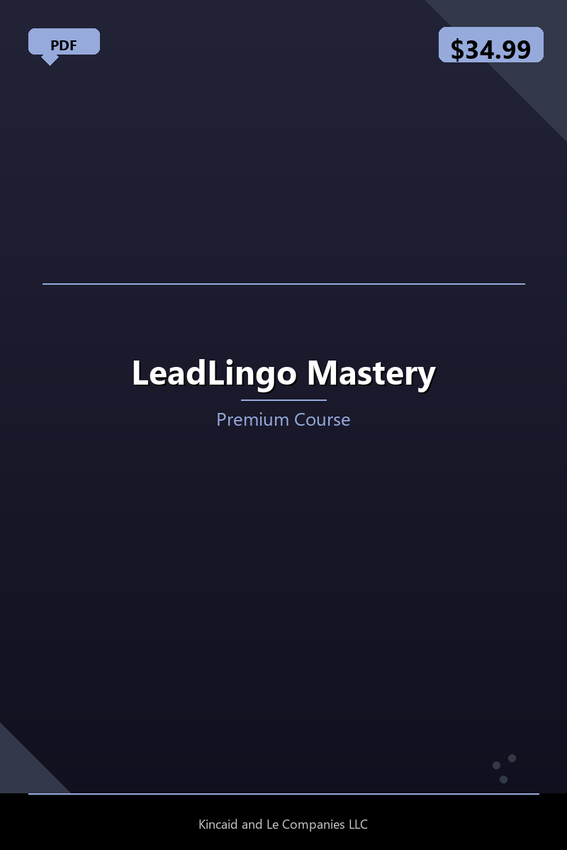 LeadLingo Mastery