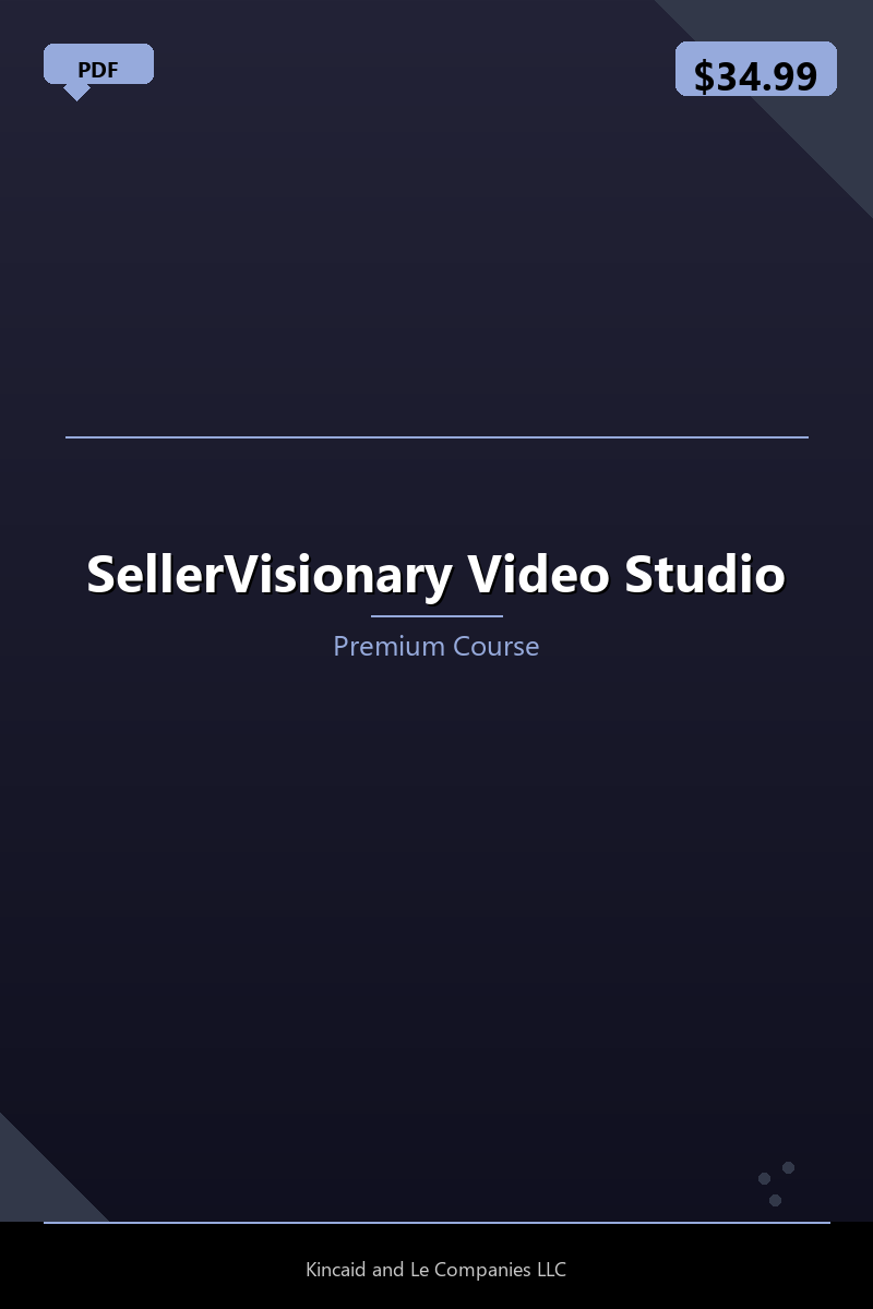 SellerVisionary Video Studio