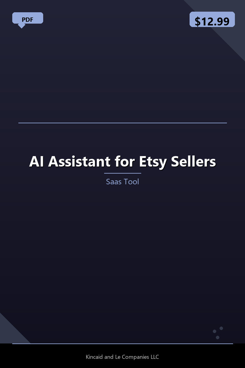 AI Assistant for Etsy Sellers