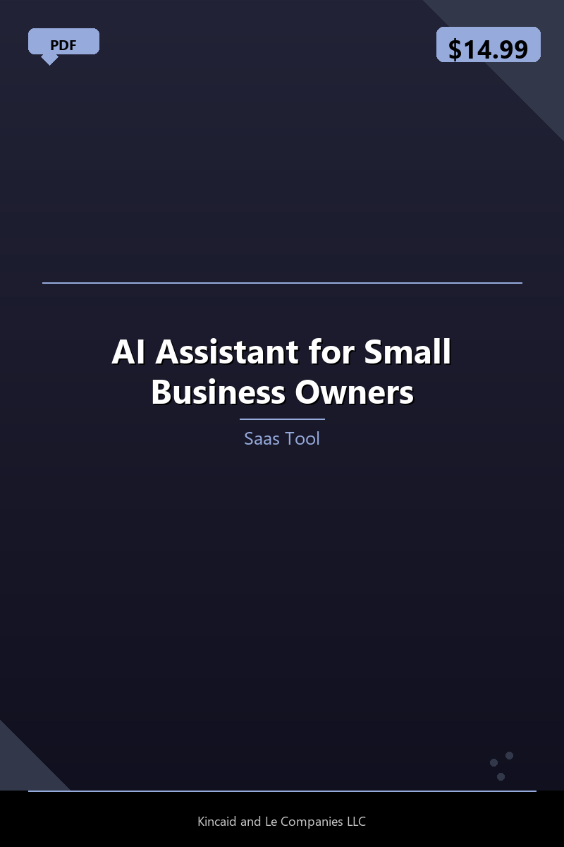 AI Assistant for Small Business Owners