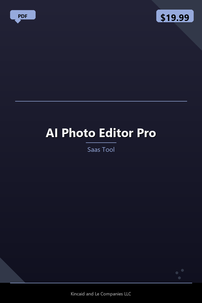 AI Photo Editor Pro