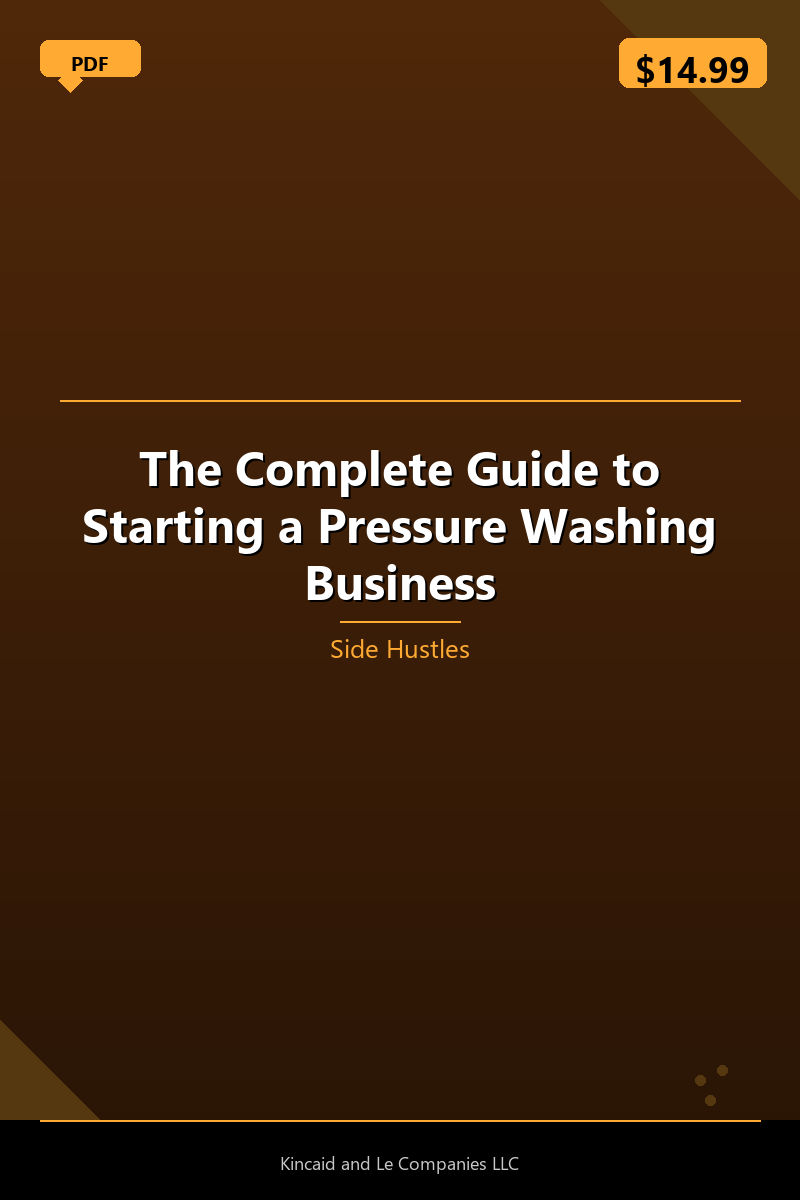 The Complete Guide to Starting a Pressure Washing Business