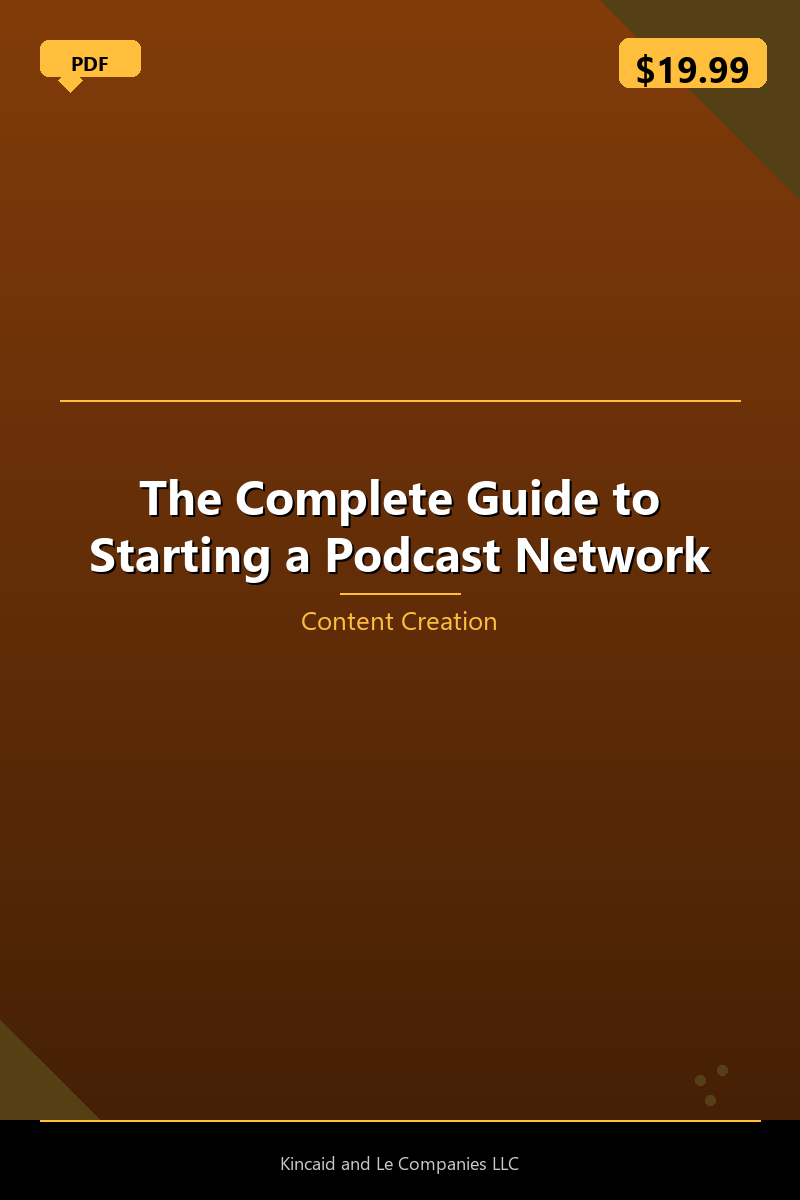 The Complete Guide to Starting a Podcast Network